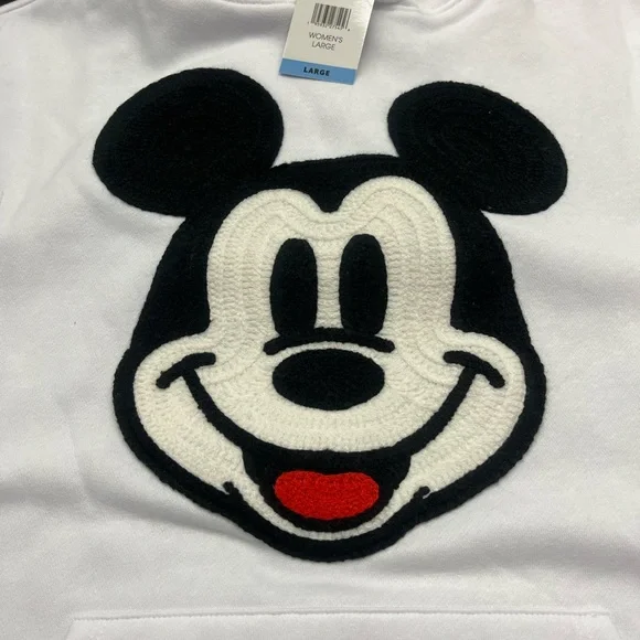 Women’s Mickey Mouse hooded sweatshirt - Size: Large- Brand new with tags - Picture 6 of 8